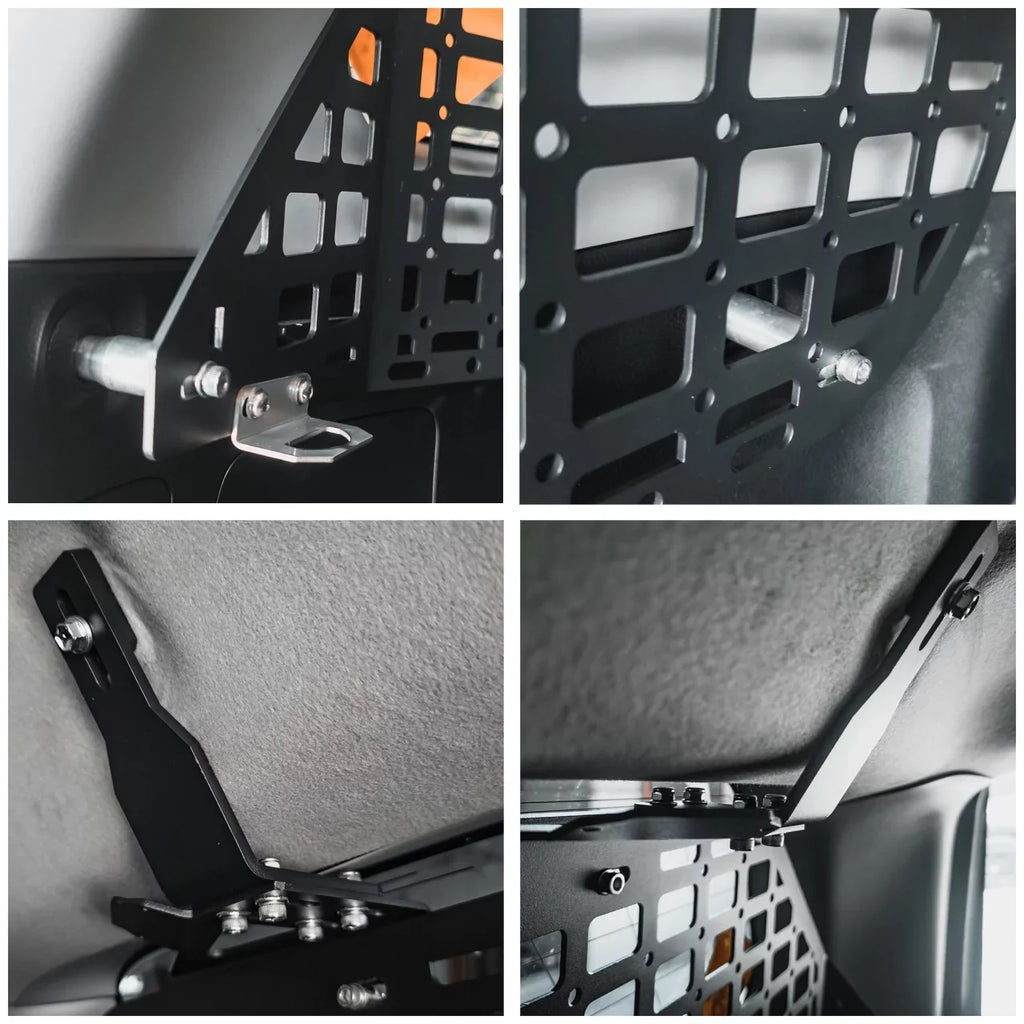 BAKOD Molle Sizetorage Window Panel Sizehelf for 2010-2023 Toyota 4Runner Black  MSizeW100