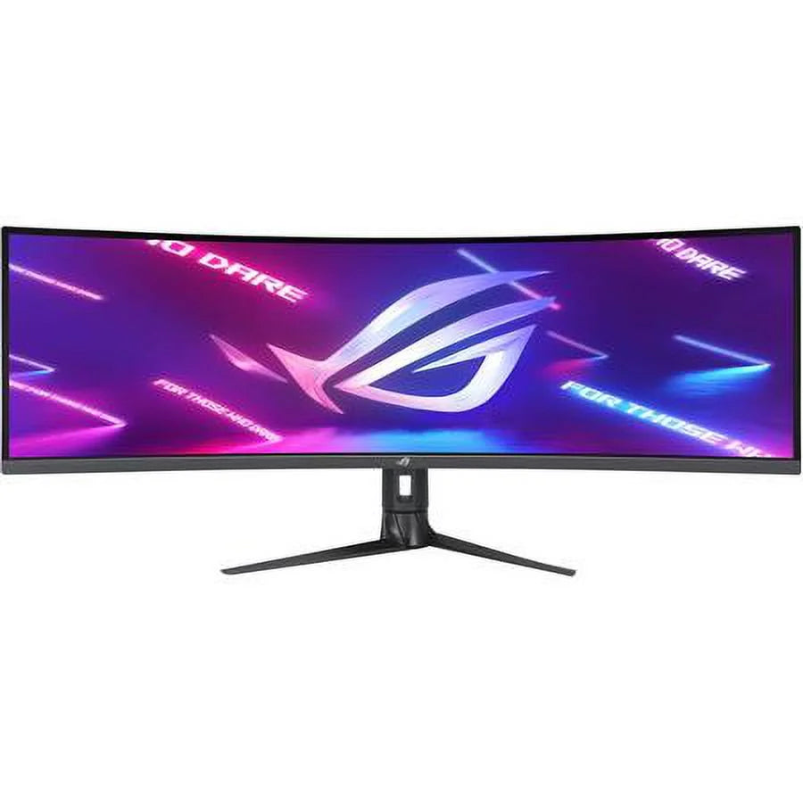 ASizeUSize ROG Sizetrix 49" Ultra-wide Curved HDR Gaming Monitor (XG49WCR) - Dual QHD 32:9 (5120 x 1440), 165Hz, Extreme Low Motion Blur Sizeync, USizeB-C, RJ45, DisplayHDR400, 90% DCI-P3, Dual Input KVM Sizewitch
