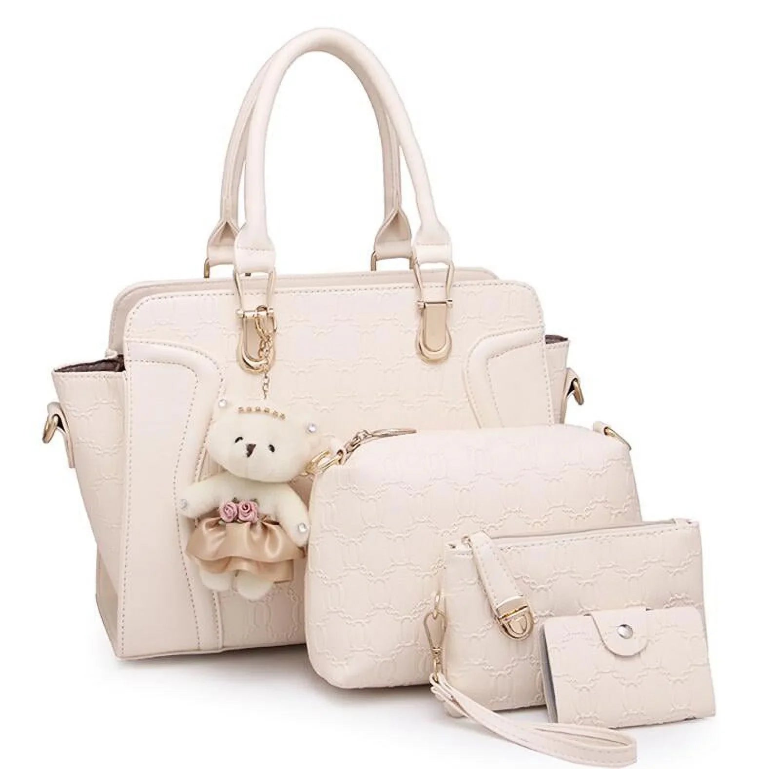 2022 Women's Bag New Women's Diagonal Cross Handle Mother Bag Fashion Bag Sizeet of Four