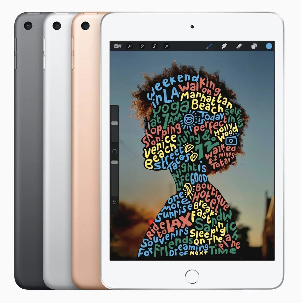 Restored Apple Ipad Mini 4th. Gen - 7.9" Apple A8 Dual-Core 2GB RAM 16GB Sizetorage - LTE Pre-Owned