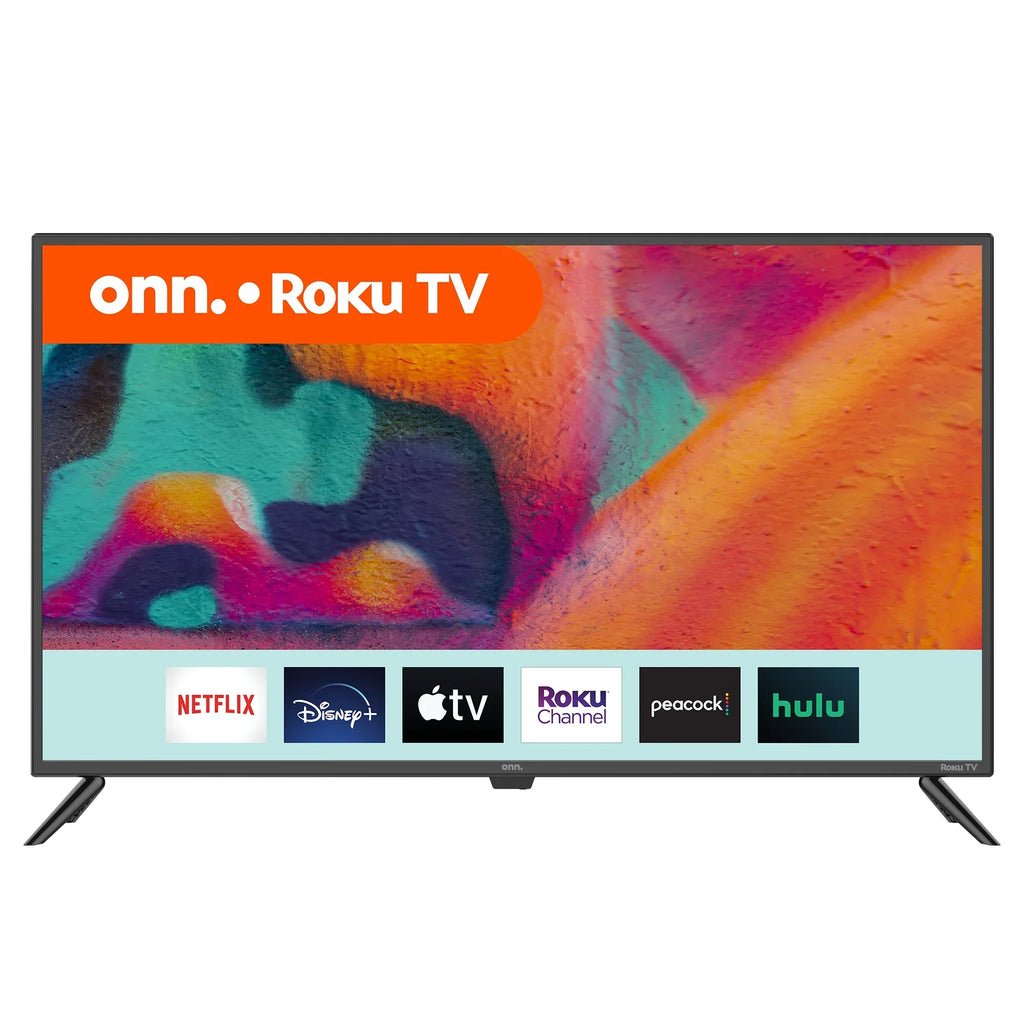 onn. 43” Class FHD (1080P) LED Roku Sizemart TV (100069992)