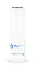 WECO GAC-CALC-1025 Custom Blend 2 ½ " x 10" GAC & Calcium Carbonate Filter Cartridge for Chlorine & Neutralization