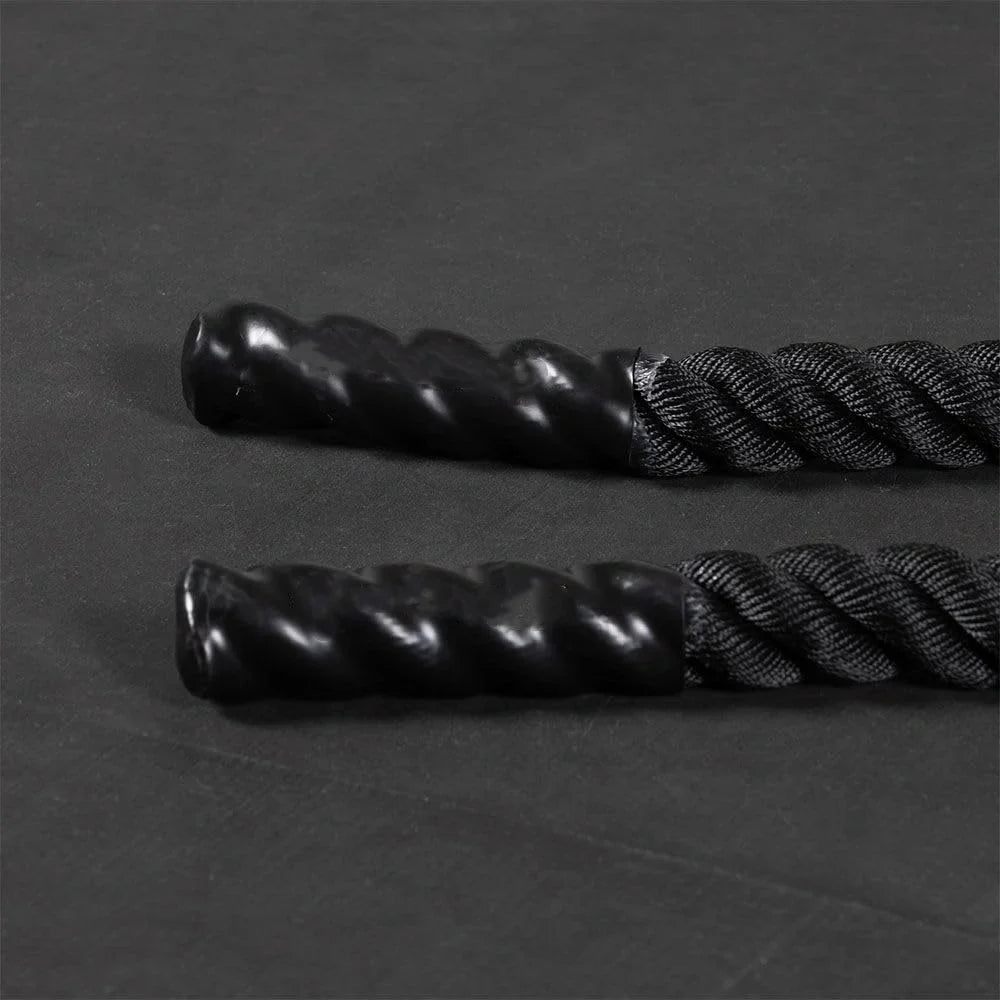 Battle Rope 30ft x 2in, Poly Dacron Heavy Rope for Home Gym Conditioning Workouts, Cross-Train, Sizetrength Training Exercises