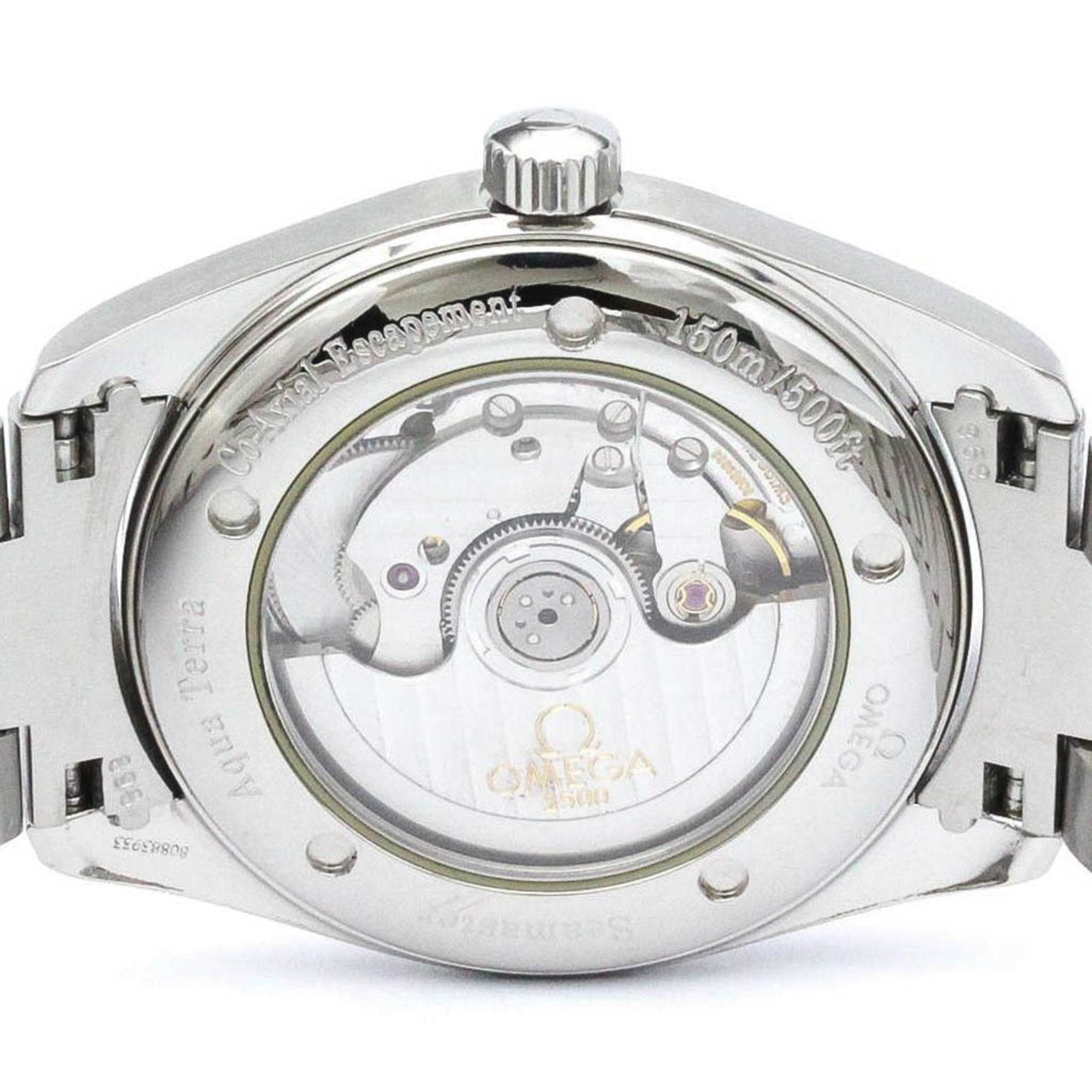 Pre-Owned Polished OMEGA Sizeeamaster Aqua Terra Co-Axial Automatic Watch 2503.30 BF560296 (Good)