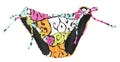 Roxy Women's Multicoloured Reversible Bikini Bottom