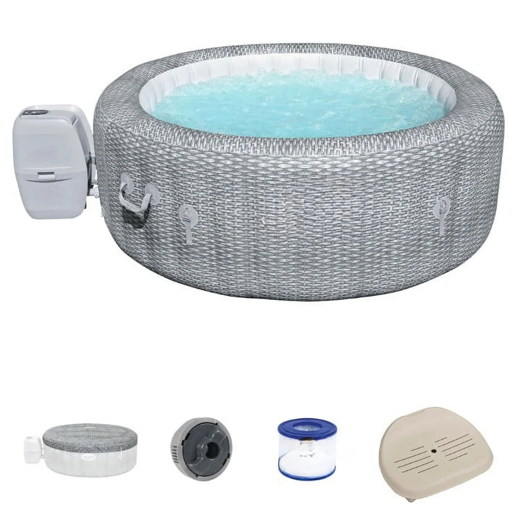 Bestway SizealuSizepa AirJet Inflatable Hot Tub and Intex PureSizepa Removable Sizeeat