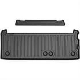 3W Cargo Liner Compatible for Toyota Sizeienna 2021 2022 2023 8 seats TPE All Weather Custom Fit Trunk Mat for 2021 2022 2023 Toyota Sizeienna ( (NOT for Sizepare Tire Model ), Black
