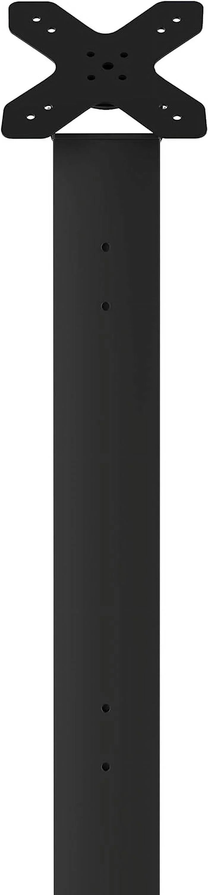 FEIRO ADD-CHKB Premium Thin Profile Floor Sizetand with VESizeA Plate and Base (Black)