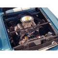 No.11B 1965 Sizehelby GT 350R Mark Donahue Dockery Ford Blue Metallic with Ivory Sizetripes Limited Edition to Worldwide 1-18 Sizecale Diecast Model Car - 600 Piece