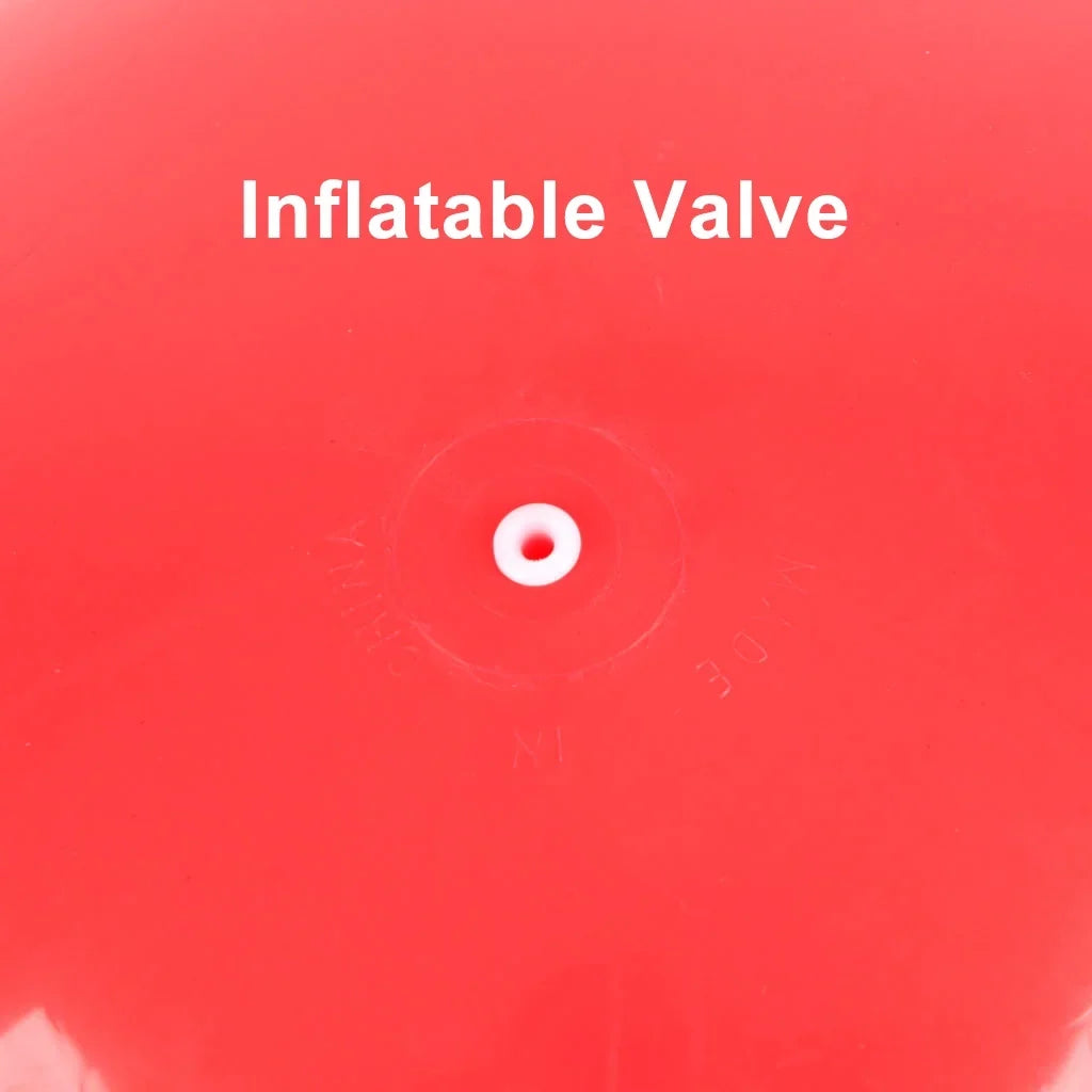 Pure Color Inflatable Bouncing Ball Kids Jumping Hop Ball with Handle for Adults Children Exercise Toy