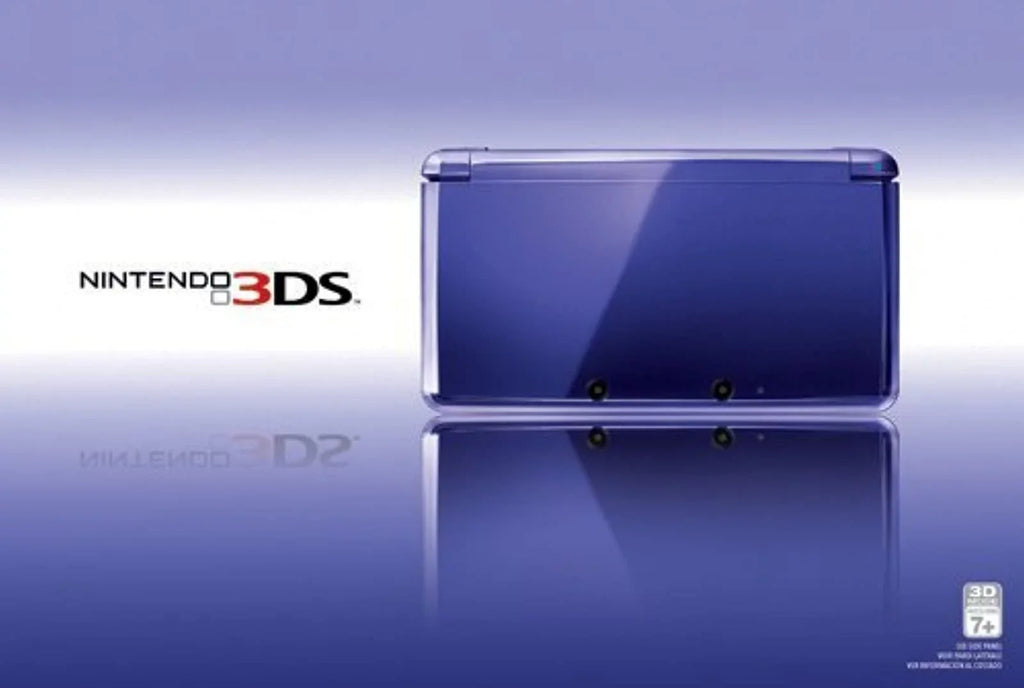 Restored Nintendo 3DSize Midnight Purple (Refurbished)