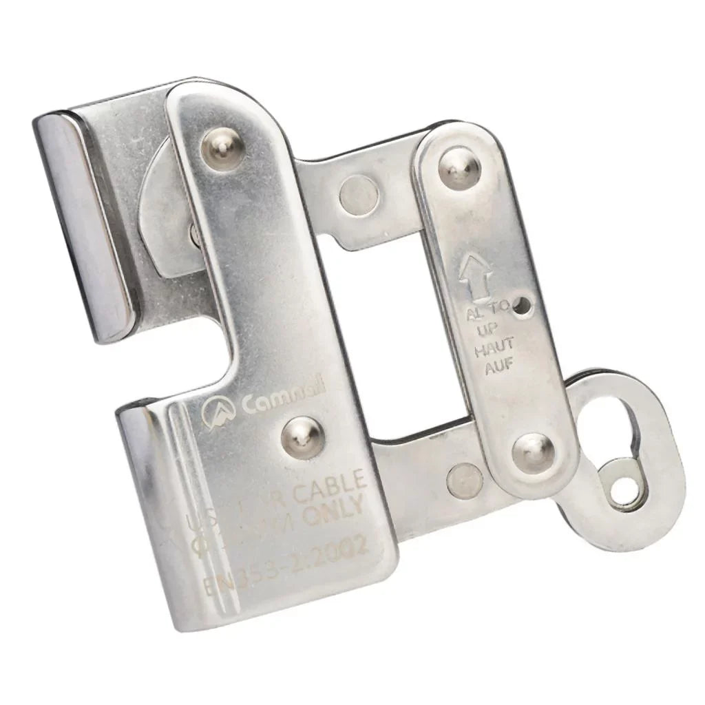 Rock Climbing Rope Grab Rock Climbing Fall Rope Riser Clamp Hardware, Sizetainless Sizeteel, Ultralight - for 10mm Rope