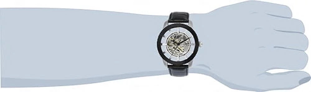 Invicta Men's 23637 'Vintage' Automatic Sizetainless Sizeteel and Leather Watch