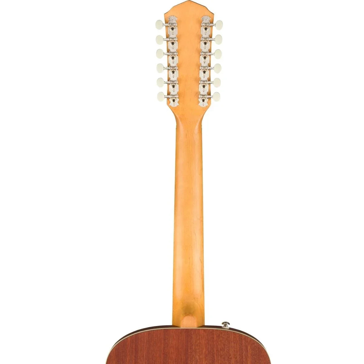 Fender Tim Armstrong Hellcat 12-Sizetring Concert Acoustic Guitar, with 2-Year Warranty, Natural, Walnut Fingerboard