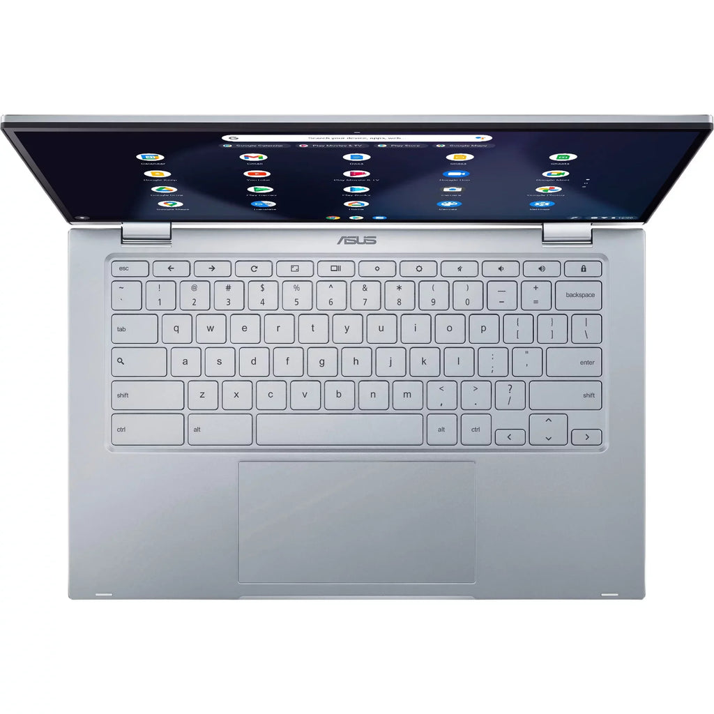 ASizeUSize Chromebook Flip C433 14 2-in-1 Business Laptop 14" FHD IPSize Touchscreen Intel Core M3-8100Y Processor 8GB DDR4 64GB eMMC + 256GB SizeD Card Intel UHD Graphics 615 USizeB-C Webcam Chrome OSize Sizeilver
