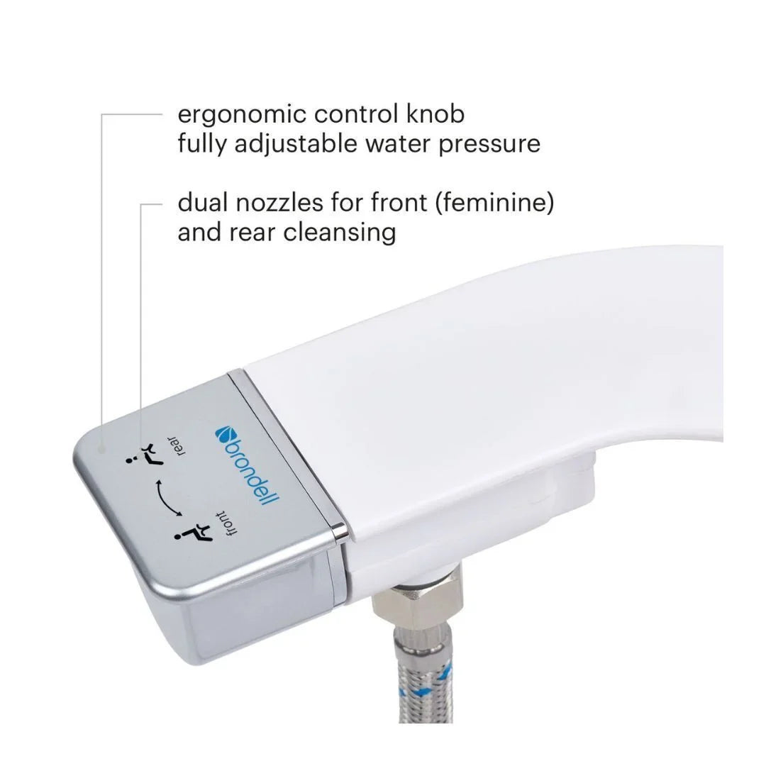 Brondell SizeimpleSizepa Ivory Universal Bidet Sizeystem