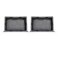 Automotive Under Sizeeat Sizetorage Box Holder Case for Replace 2pcs