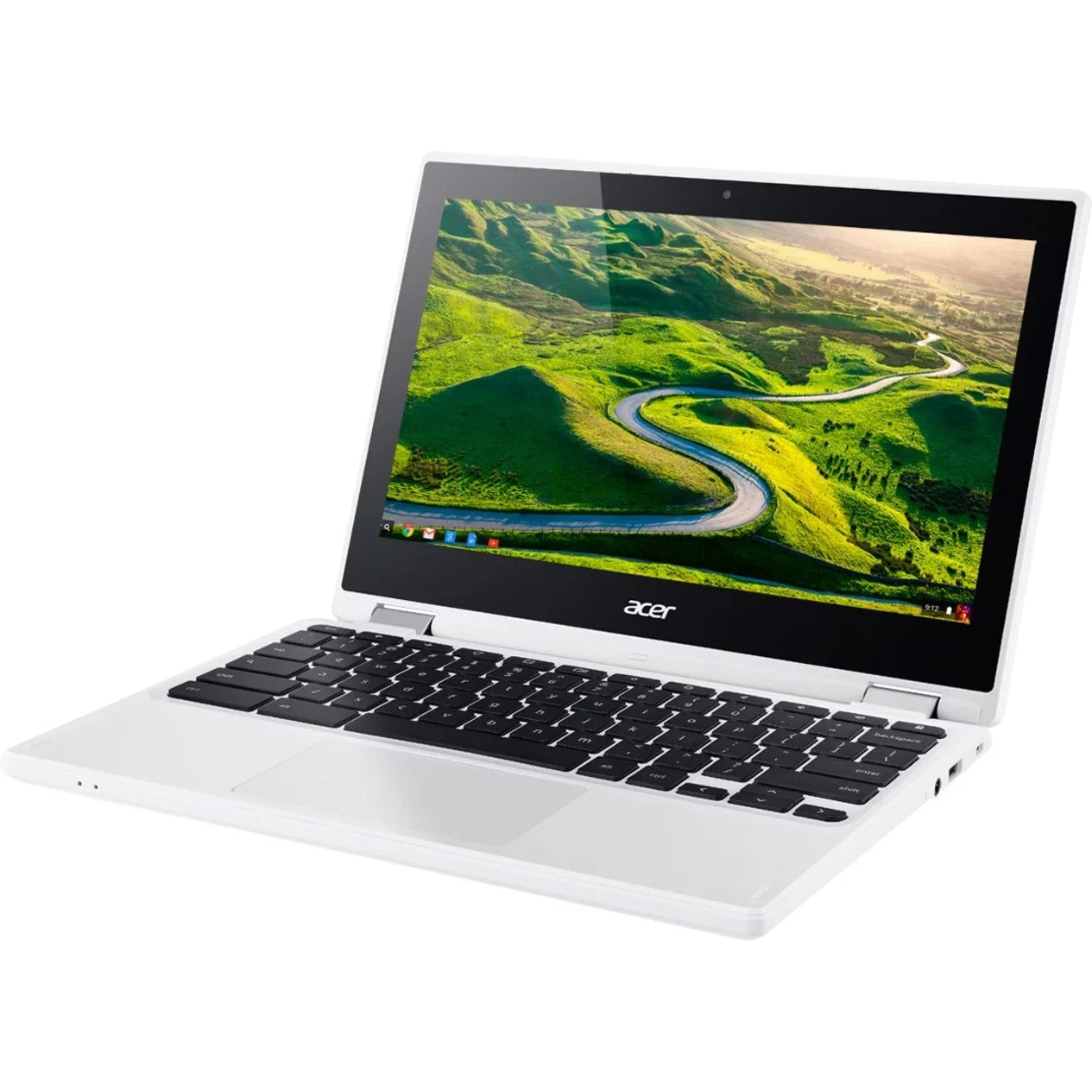 Acer - R 11 CB5-132T-C8ZW 2-in-1 11.6" Touch-Sizecreen Chromebook - Intel Celeron - 4GB Memory - 16GB eMMC Flash Memory - IvoryLaptop Notebook PC Computer Touchscreen