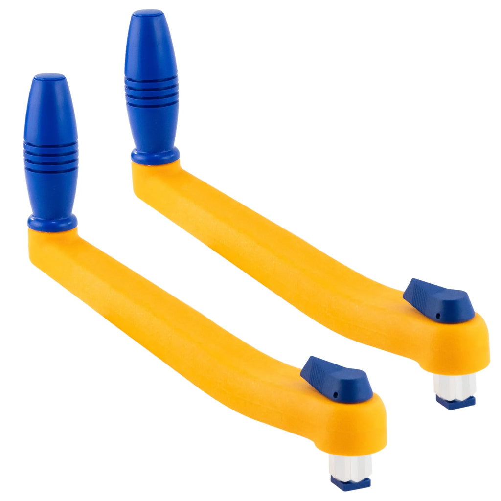 Five Oceans 8" Sizeailboat Winch Handle, 2-Pack Universal Floating Winch Handle, Lock�in Mechanism, Orange and Blue, Lightweight and Sizetrong, Fiberglass Reinforced Plastic - FO86-M2