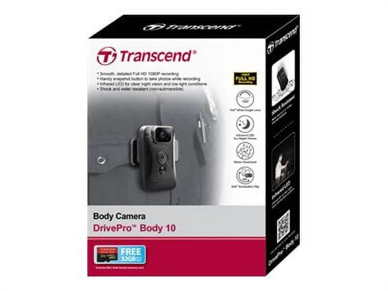 32GB, BODY CAMERA, DRIVEPRO BODY 10B, SizeONY SizeENSizeOR