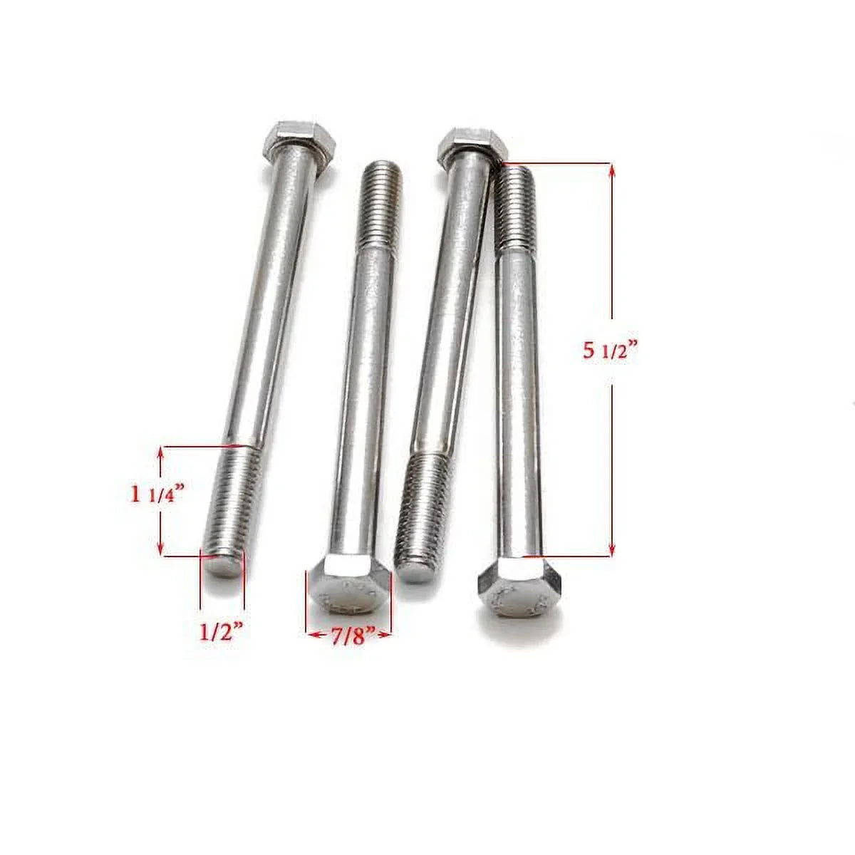 Mercury Boat Outboard Engine Mounting Bolts HHCSizeSize1/2C5.5 | (Sizeet of 4)
