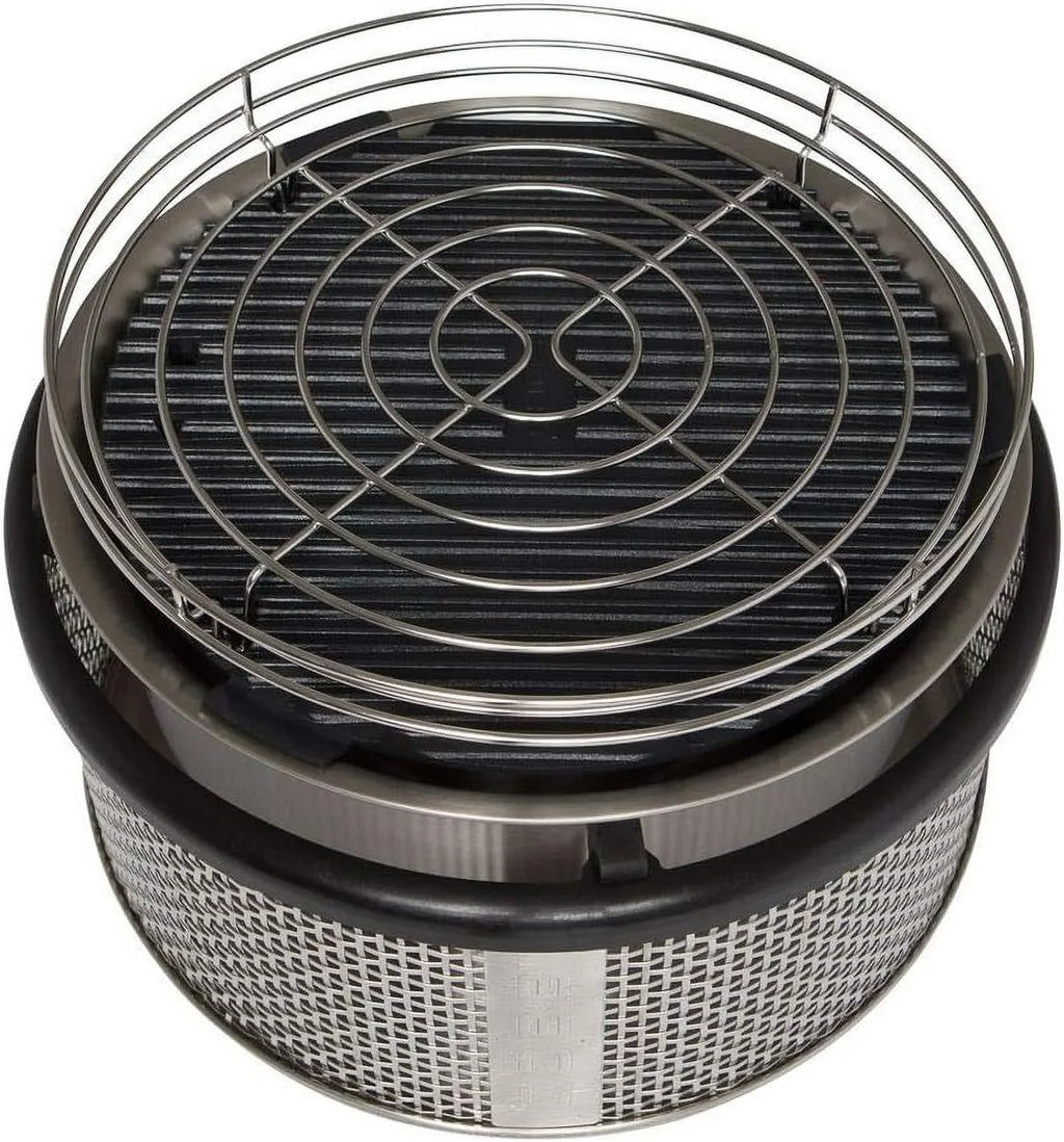 Grill Premier Plus - Portable Charcoal BBQ Grill With Accessories