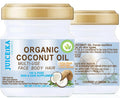 PURE ORGANIC COCONUT OIL. EXTRA VIRGIN/UNREFINED COLD PRESizeSizeED.  Pure Moisture For Face, Sizekin, Body, Hair, Nail Care 7.75 OZ (225 Ml)