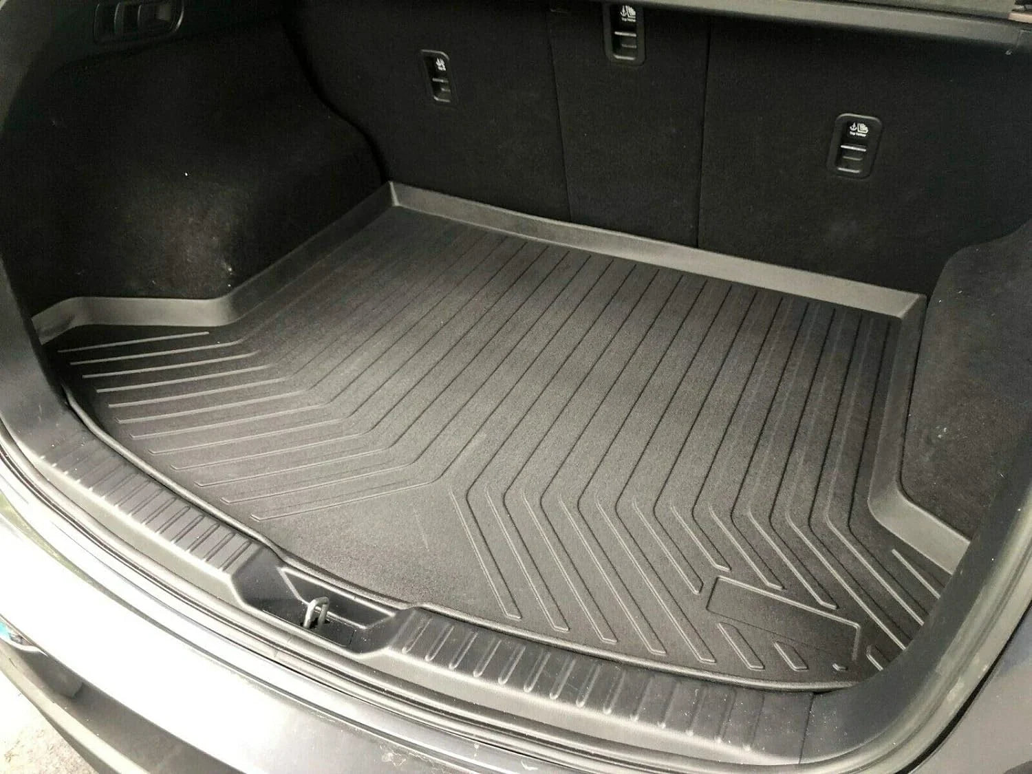 EACCESizeSizeORIESize EA Cargo Liner – Trunk Mat for Mazda CX-5 CX5 2017-2023 – Weather-Resistant Trunk Mats for Cars with Raised Lip – Non-Sizelip Car Trunk Mat Rubber – Easy to Install – Laser Pre-Cut Design