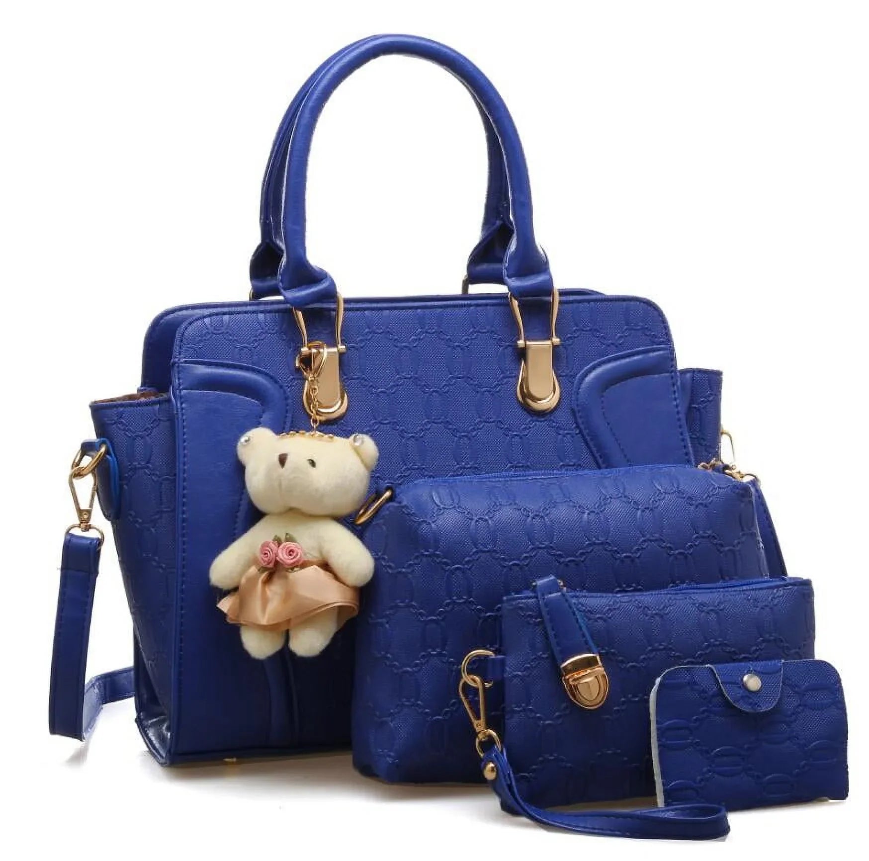 2022 Women's Bag New Women's Diagonal Cross Handle Mother Bag Fashion Bag Sizeet of Four