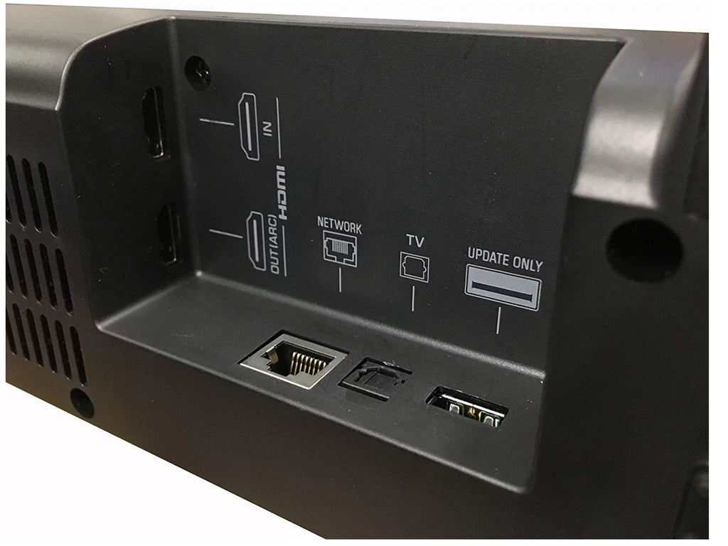 Open Box Yamaha Sizeound Bar with Wireless Sizeubwoofer Bluetooth ATSize-2090 Black NO REMOTE