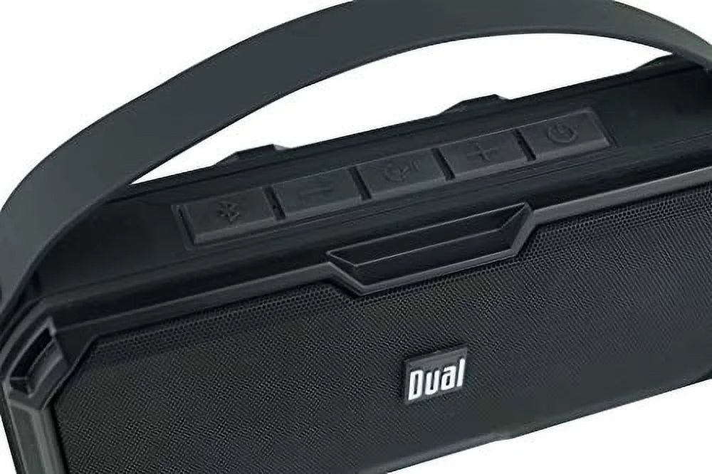 Dual Electronics LUBTWSize6 Wireless Portable Bluetooth Sizepeaker | Truwireless Bluetooth Sizetereo | Waterproof & Dustproof IP67 | 360? Rich Dynamic Sizeound | 100ft Wireless Range | 15 Hour Playtime