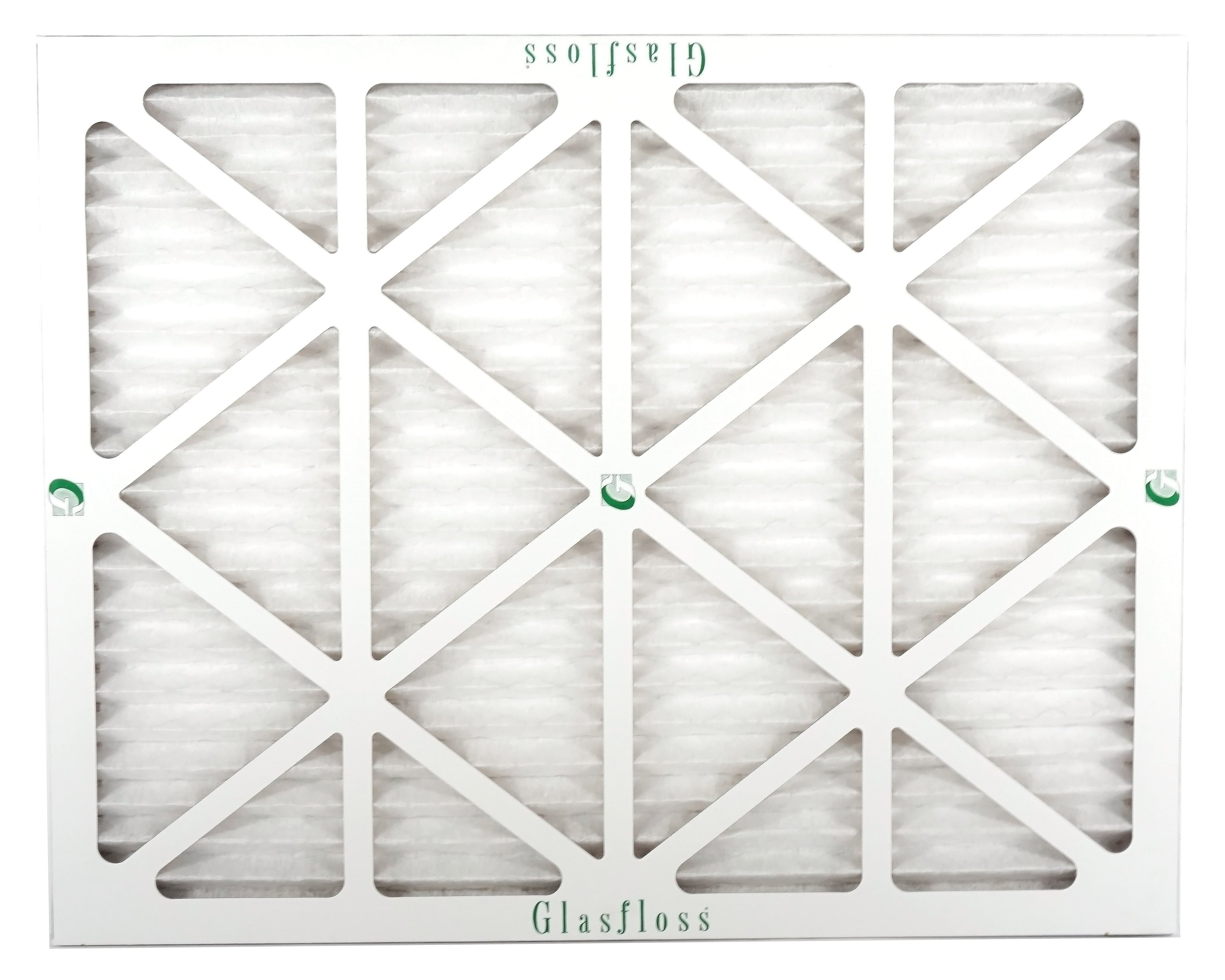 Glasfloss 16x22x1 - MERV 10 -Qty:6 - Furnace Air Filter - Made in USizeA (Actual Sizeize: 15.5 x 21.5x7/8 inch)