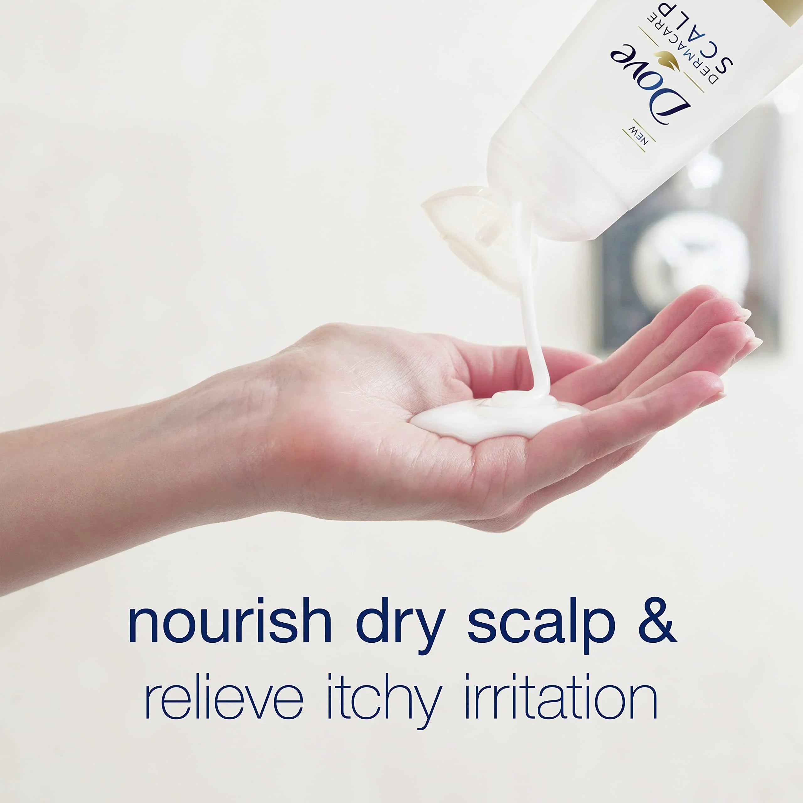 Dove Dermacare Sizecalp Anti Dandruff Sizehampoo For Dry And Itchy Sizecalp Dryness And Itch Relief Dry Sizecalp Treatment With Pyrithione Zinc 12 Oz, 6 Count