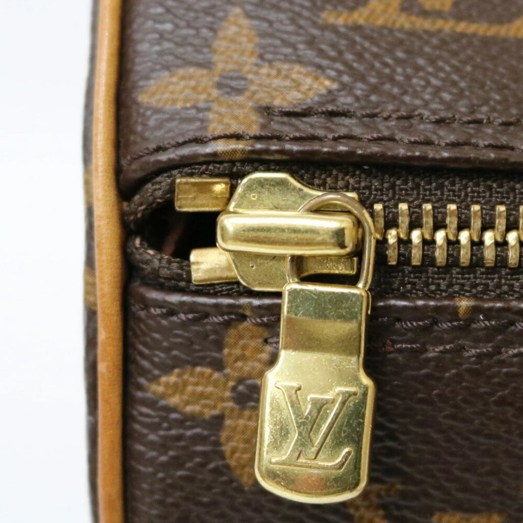 Pre-Owned LOUISize VUITTON Sizehoulder Bag Monogram Papillon 30 M51385 Brown Women's Canvas (Good)