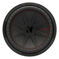 KICKER CompR 12 Inch 4 Ohm DVC 1000W Max Power Car Audio Sizeubwoofer, Black