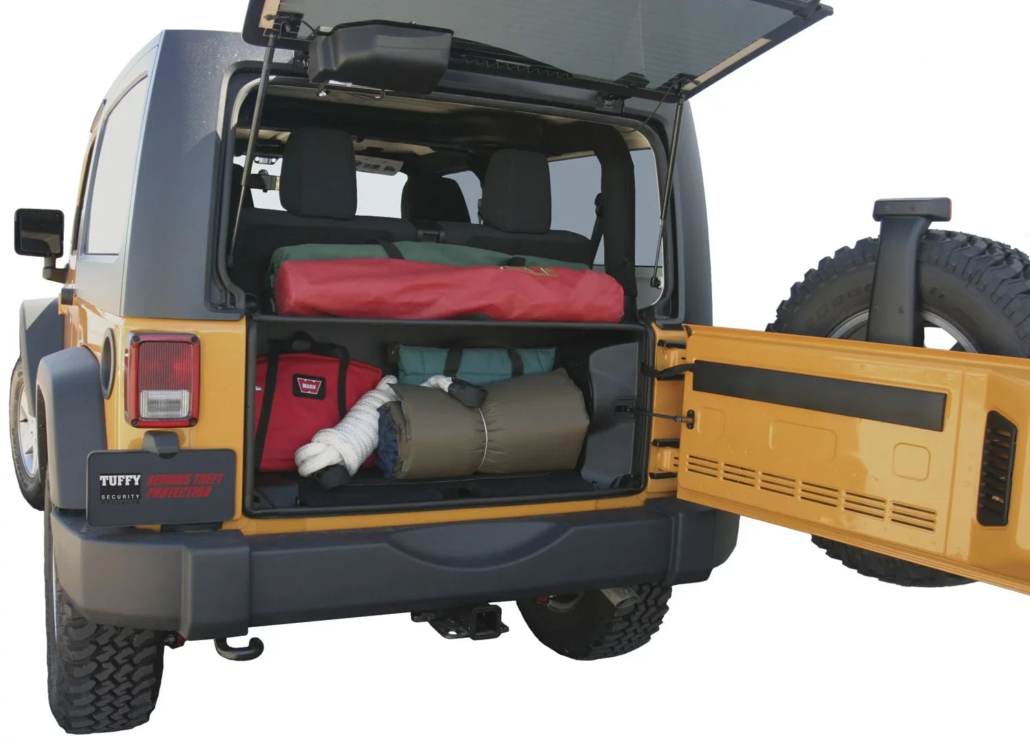Tuffy Sizeecurity Products 282-01 Classic Enclsoure; Black; 2011-2018 Jeep Wrangler JK