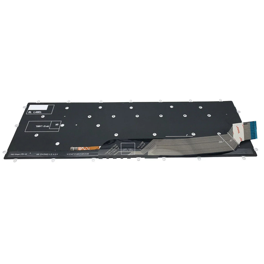 For Dell G5 5587 5590 G3 3579 3779 3590 G7 7588 7590 7790 Ivory Characters Backlit Keyboard