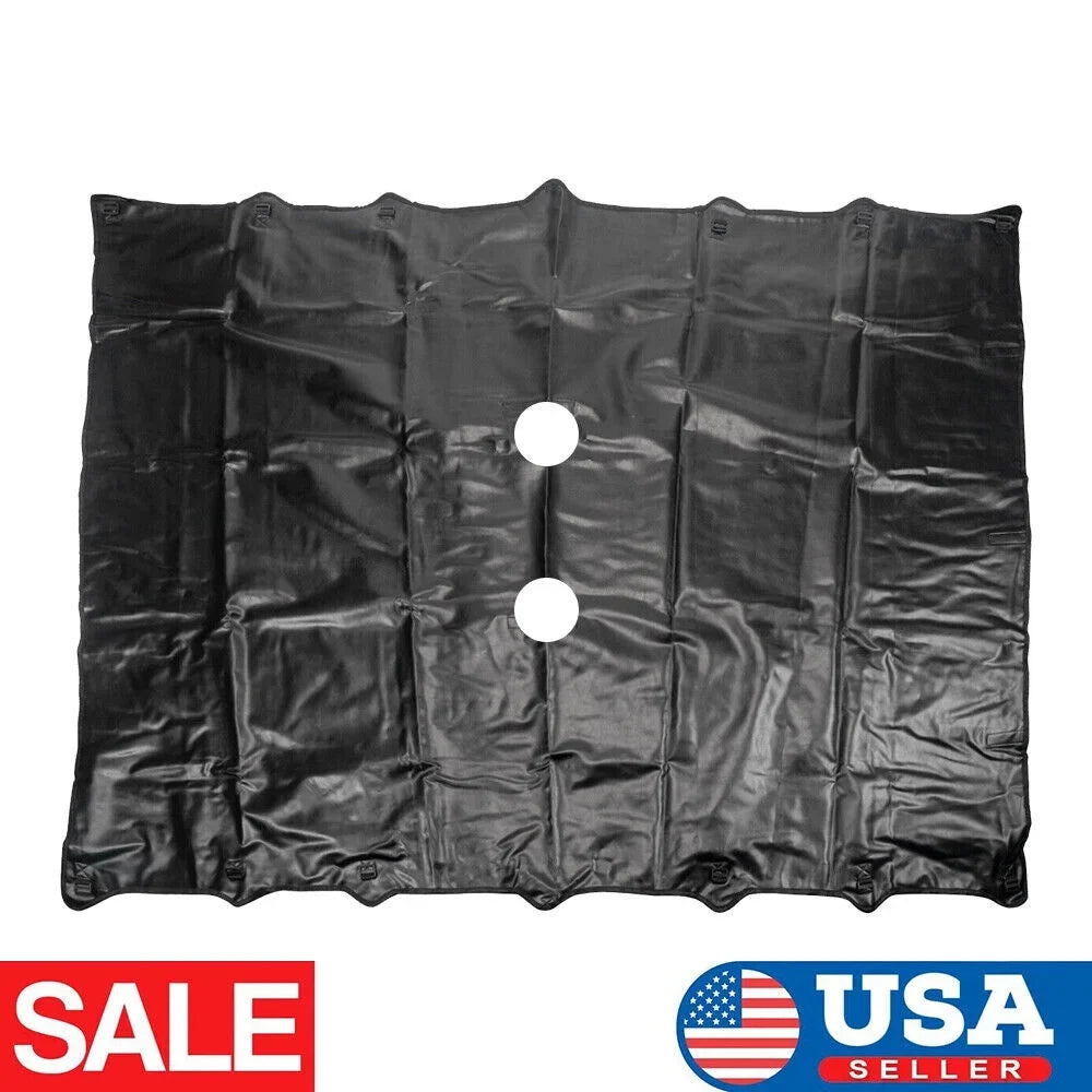 Paddsun Leather Top Sizeunshade Protection from the SizeunFor Jeep Wrangler JK JKU 07-18