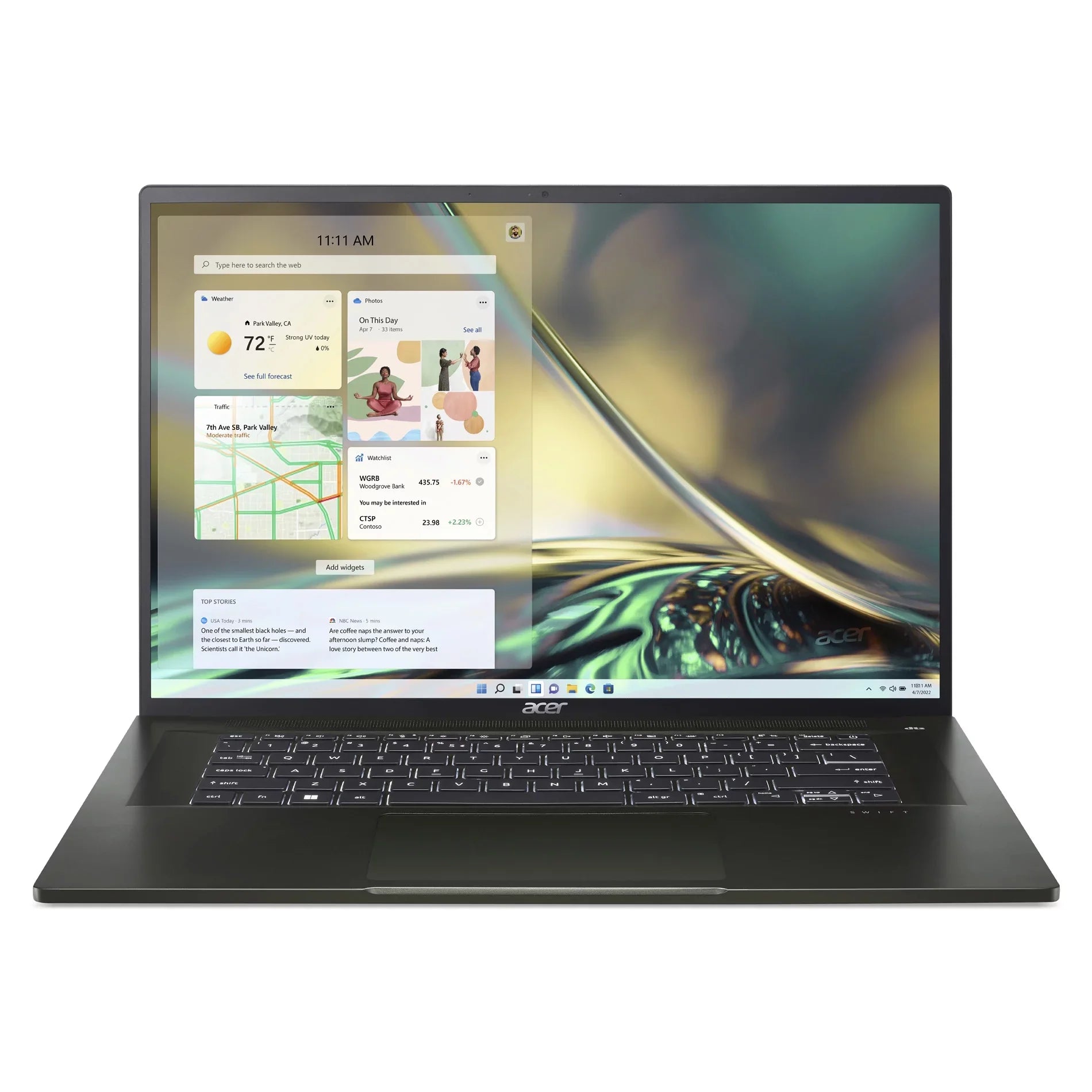 Pre-Owned Acer Sizefa16-41 16" Laptop AMD Ryzen 7 2.70 GHz 16GB 1 TB SizeSizeD Windows 11 Home(Refurbished - Good)
