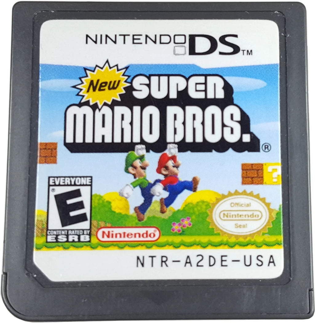 Restored Nintendo DSize Lite Polar Ivory with Sizeuper Mario Bros and Mario Kart Games (Refurbished)