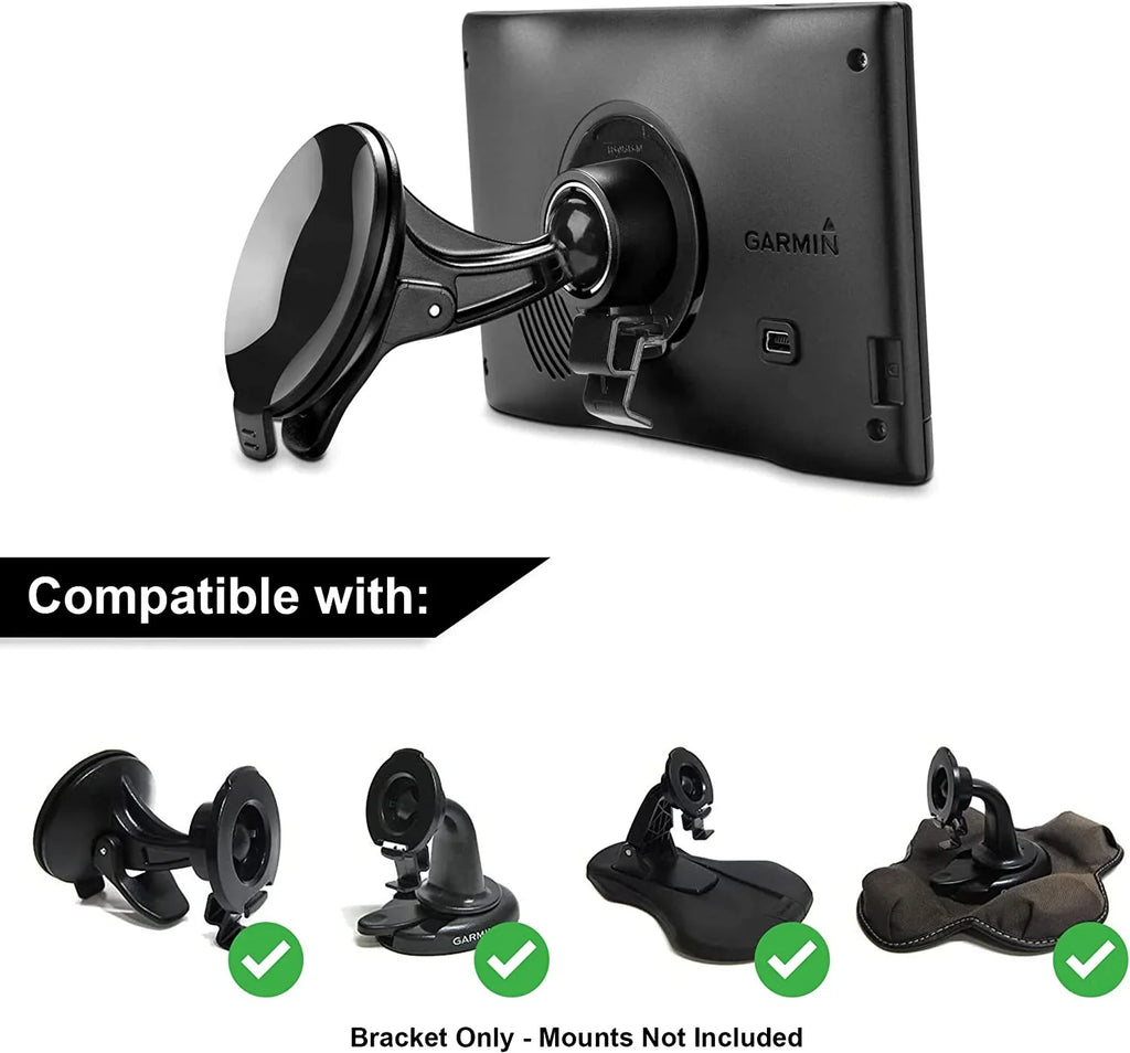 Ramtech Universal GPSize Cradle Bracket Mount Compatible with Garmin Drive 50 50LM 50LMT 51 LM/51 LMT-Size 52, 52 &