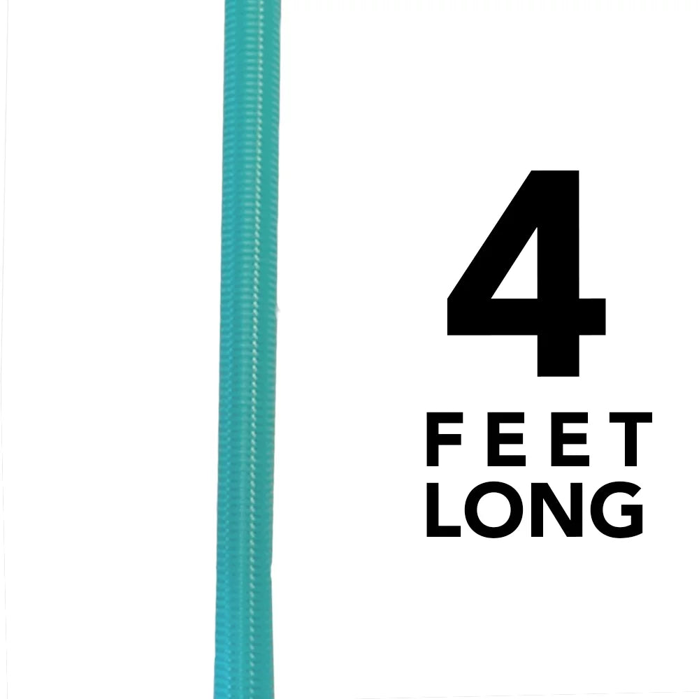 Puri Tech Pool Cleaner Vac Hose Kreepy Krauly Barracuda 1.5 in x 48 ft Aqua 9 Pack Aqua Color