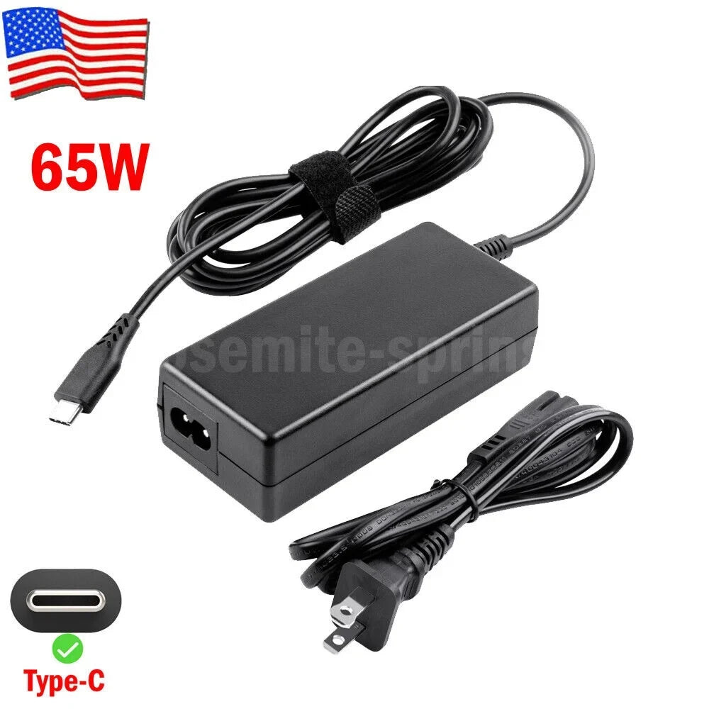 50 PCSize 65W Desktop USizeB C Type C AC Adapter Charger For LENOVO DELL HP ASizeUSize  ACER SizeAMSizeUNG