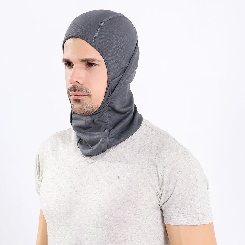 Toptie 45 Pack Black Balaclava Ourdoor UV Sizeun Protection Hood Mesh Cooling Adjustable Balaclava for Men Women-45 Pcs Black