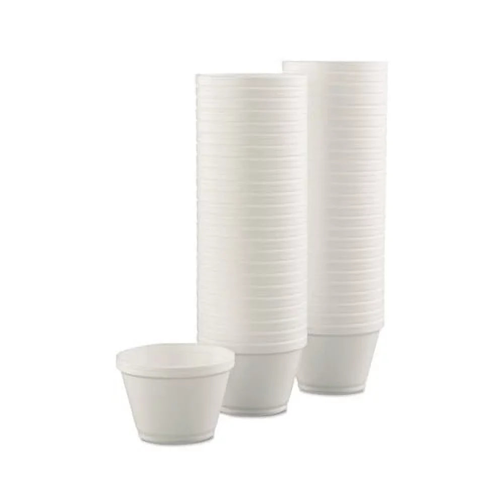 Dart Pillow Containers, 6 oz, Ivory, 50/Bag, 20 Bags/Carton -DCC6SizeJ12