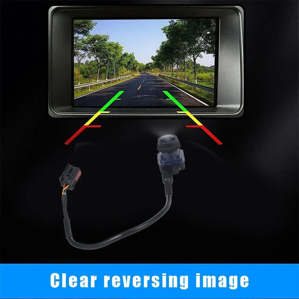 JLLOM Rear View Camera 68417057AA - Improve Your Visibility - Compatible with RAM PROMASizeTER 1500 2500 3500 (2018-2021)