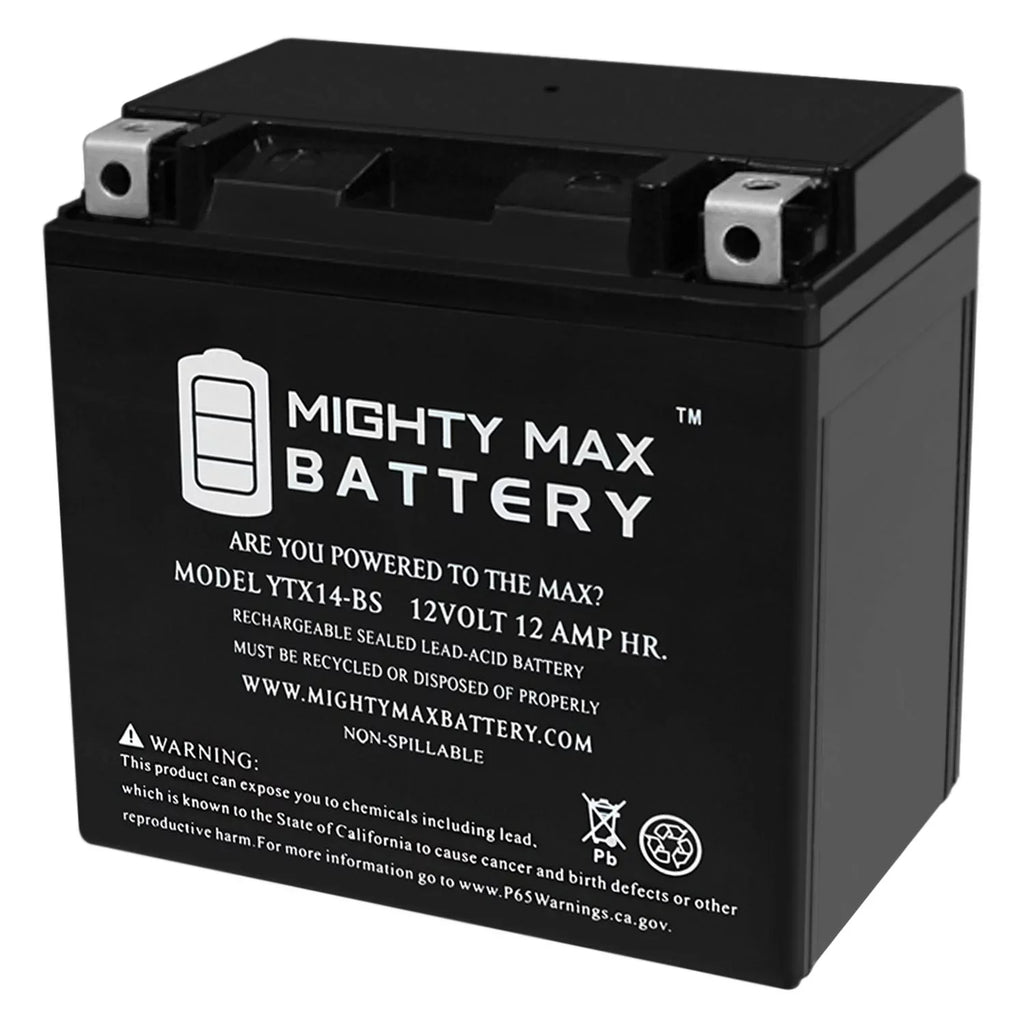 YTX14-BSize Replacement Battery for BMW R1200GSize Adventure 09-13