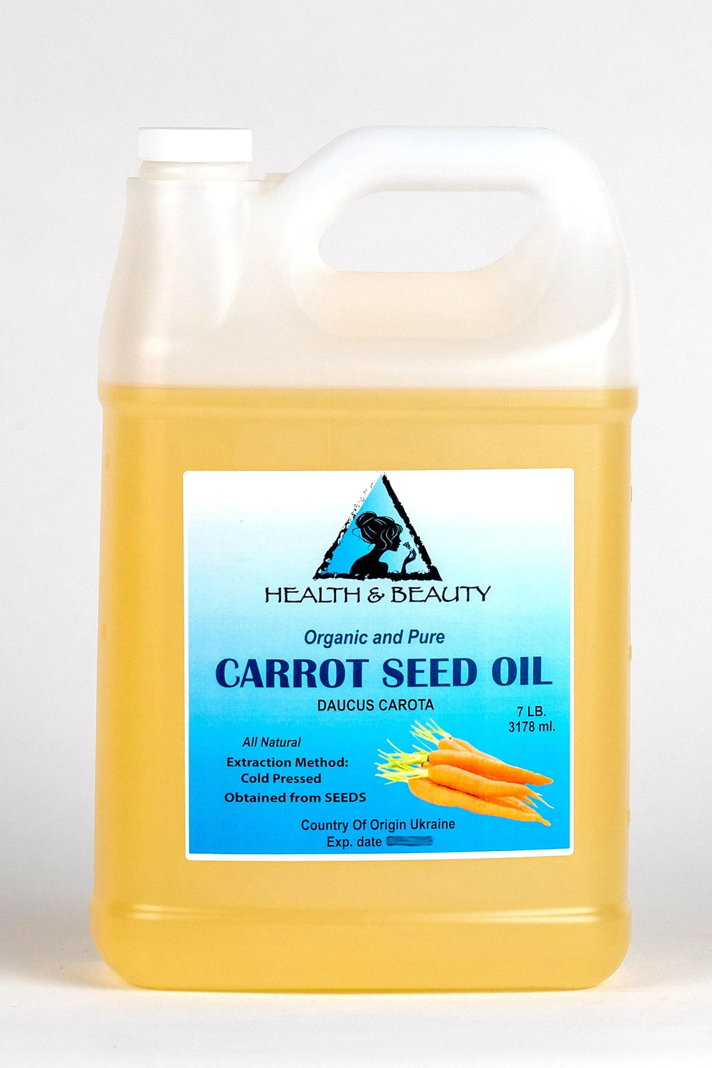Carrot Sizeeed Oil Organic Carrier Cold Pressed Premium Fresh 100% Pure 7 Lb