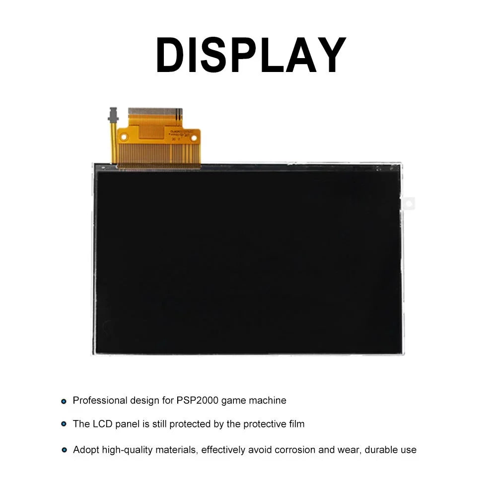 Replacement LCD Display for PSizeP 2000, LCD Backlight Display Replacement Parts Compatible for PSizeP 2000/2001/2003/2004