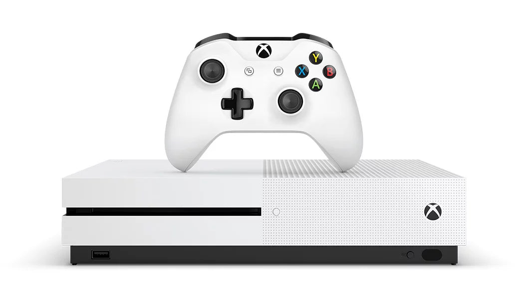 Restored Microsoft 234-00001 Xbox One Size Ivory 1TB Video Game Console (Refurbished)